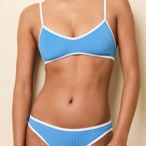Solid & Striped Rachel Top & Bottoms Swimsuit